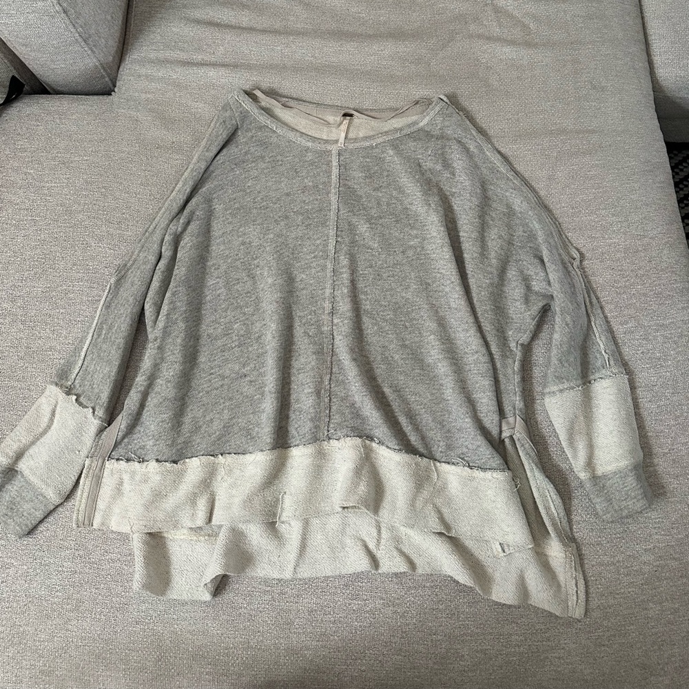 Free People open shoulder sweater